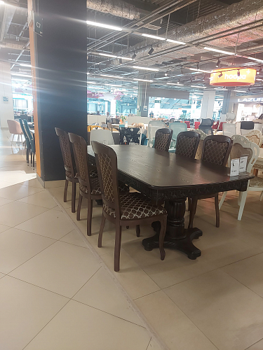 Деревянный стол Морнит 180(240)х100 орех темный / орех из шоурума 1